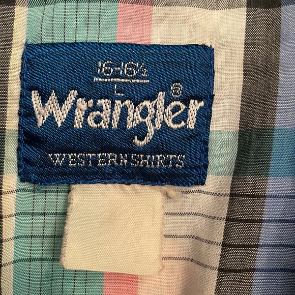 Vintage Wrangler Pearl Snap Shirt - Picture 4 of 5